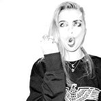 First pic of Cara Delevingne black-&-white sexy photoshoot