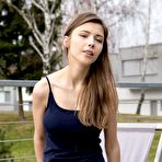 Second pic of Mila Azul Balcony Striptease