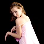 Third pic of Blonde teen Nikia A is posing in lingerie that doesn&rsquo;t cover any inch of her hot body