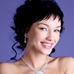 First pic of Sexy black-haired chick in white stockings - Fappers