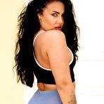 First pic of Skin Tight Glamour | Galleries | Photos | Olivia Paige Blue Leggings