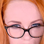 Fourth pic of Ella Hughes in Giant Glass Dildo Leaves her Gaping - Solo Shenanigans 