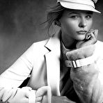 First pic of Chloe Moretz black-&-white sexy scans