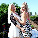 First pic of Hot old and young lesbian couple from the UK get wet and wild