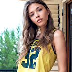 First pic of Mila Azul Irresistible in Denim Cutoffs