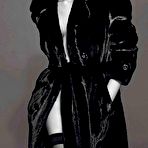 Third pic of Daria Werbowy sexy, see through and braless