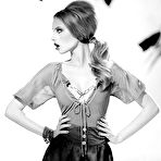 Third pic of Dioni Tabbers sexy black-and-white photos