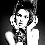 First pic of Doutzen Kroes black-&-white sexy photos