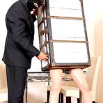 First pic of Latex Beauty Gets Banged In A Box - DDF Production Naked Pictures - NakedGirlsRoom.com