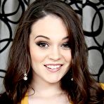 First pic of Beautiful big titted brunette Tessa Lane lets the cock fill her mouth and shaved nub