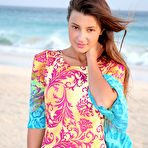 First pic of Melena A Hot Beach Brunette