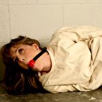 Fourth pic of Heather Gates with chain clamps on her sexy tits gets her pussy fucked with toys by Natali Demore.