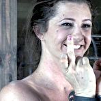 Second pic of Cici Rhodes gets a brutal bondage treatment as her ass is anihilated with sex toys & insertions