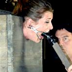 Fourth pic of Cici Rhodes gets a brutal bondage treatment as her ass is anihilated with sex toys & insertions