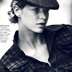 First pic of Erin Heatherton black-&-white sexy and topless scans