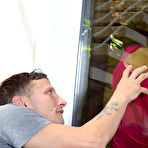 First pic of Lewd bosomy babe Katrina Jade takes all comfortable poses for raunchy fuck