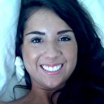 First pic of Cute Latina Evi Fox shows the big boobs and sucks and fucks the hard pecker