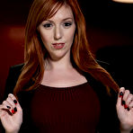 First pic of SexPreviews - Lauren Phillips big tit redhead is rope bound for anal sex with Derrick Pierce