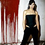 Fourth pic of Famke Janssen various sexy magg scans