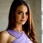 Second pic of Emelia Paige Tight Purple Dress / Hotty Stop