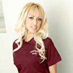 First pic of Vindictive schoolgirl Breanne Benson needs to jerk off on the table at Young Pussy Pics