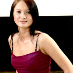 First pic of Masturbating activity with Eastern teen cutie Nelly on a wooden table at Young Pussy Pics