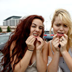 Fourth pic of Gia Strachen and Vicky Roma Malls Out