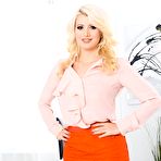 First pic of Sex Previews - Layla Price busty blonde in black stockings is double fucked by Matt Bird and Vinny Star