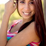 First pic of Paula Shy Patio Striptease