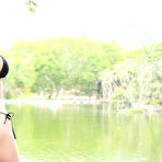 Third pic of Pamela Jay String Bikini Booty / Hotty Stop