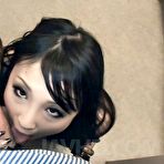 Fourth pic of Sakura Kiryu and her Asian friend love having oral group sex and they are pretty good at it.