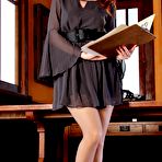 Second pic of Kendra Sensual Blouse Office Fantasy - Cherry Nudes