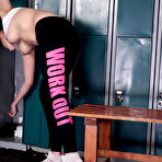 Fourth pic of Charlie Rose Braless Workout / Hotty Stop