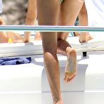 First pic of Hailey Baldwin Thong Bikini Beach Candids