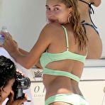 Fourth pic of Hailey Baldwin Thong Bikini Beach Candids