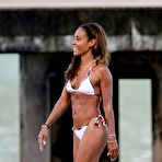 Fourth pic of Jada Pinkett sexy in white bikini