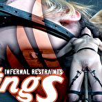 Fourth pic of SexPreviews - Sailor Luna naked blonde is tied with pussy clamped and spread