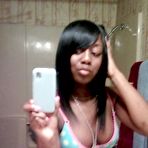 Third pic of Ebony teens exposing their young black pussies, amateur black porn pictures