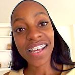 First pic of Big tit mocha babe takes on two stiff black cocks