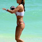 Third pic of Jennifer Nicole Lee in wet see through bikini top