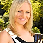 First pic of Charley G. in Blonde babe plays with her tits!