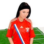 Second pic of Chudina in Steamy Soccer Date!