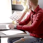 First pic of Karina Grand in Studying From Home: Hot College Babe Seduces Boyfriend