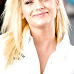 First pic of Golden-haired schoolgirl Aubrey Gold posing get pleasure a bitch in.. at Teenage Pussy Pics