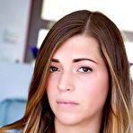 First pic of Stunning adolescent beauty Jenna Leigh exposing hairless cage of.. at Teenage Pussy Pics