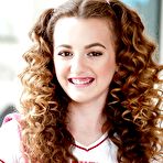 First pic of Shaggy haired schoolgirl Marissa Mae flashing pretty underwear lower.. at Teenage Pussy Pics