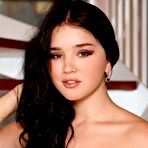 Fourth pic of Brown hair Euro cutie stretching smooth on top young love-cage for.. at Teenage Pussy Pic
