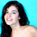 Fourth pic of Beautiful teen beauty with extremely round milk cans Evita widens.. at Teenage Pussy Pic