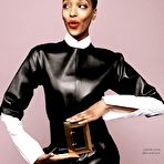 Fourth pic of Jourdan Dunn sexy magazine photoshoot