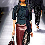 Third pic of Jourdan Dunn sexy raunway shots
